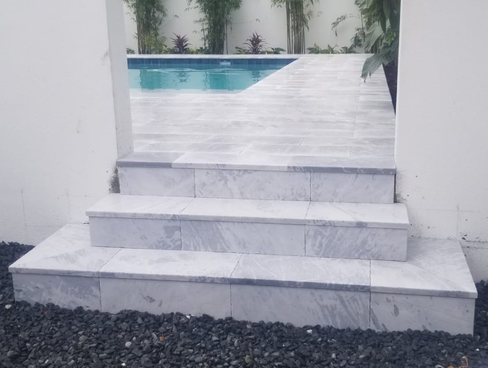 Detalle de pavimento instalado en una vivienda